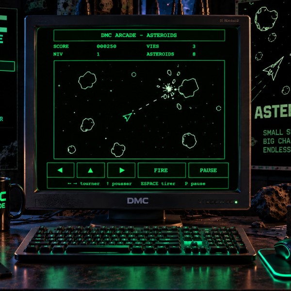 Asteroids DOS