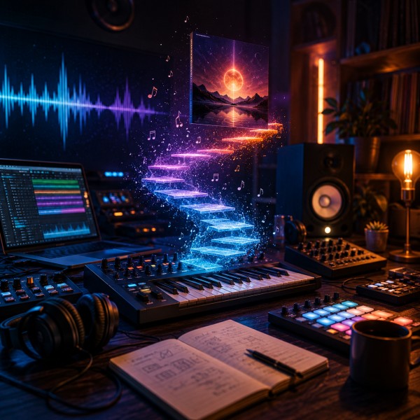Comment naît un album de musique électronique ?