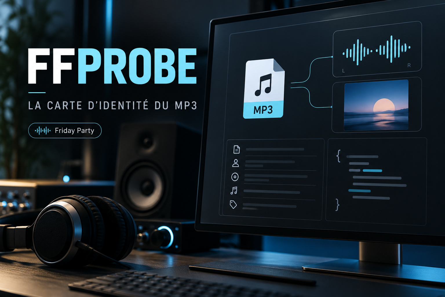 Analyser un MP3 avec FFprobe : l’exemple complet de Friday party