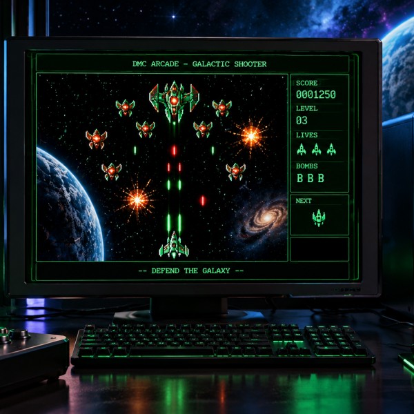 Galactic Shooter DOS