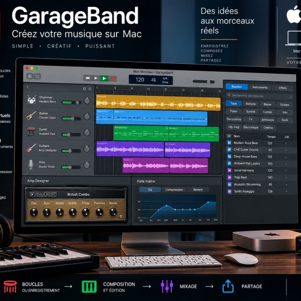 GarageBand : commencer simplement la MAO