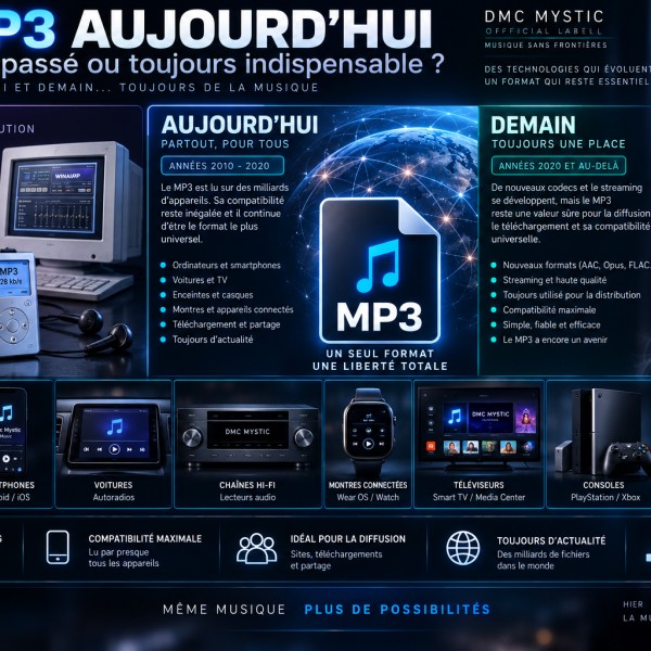 Le MP3 aujourd’hui : format dépassé ou toujours indispensable ?