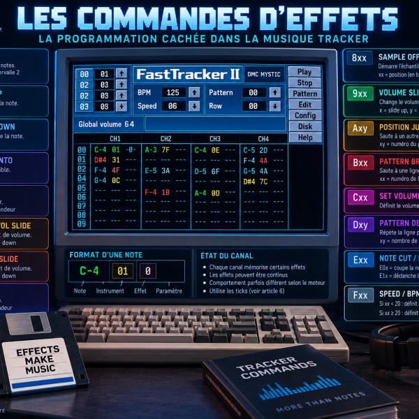 Les commandes d’effets : la programmation cachée dans la musique tracker