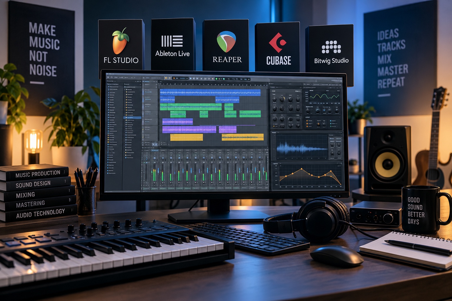 Les meilleurs logiciels pour créer de la musique sur PC : bien choisir son studio numérique