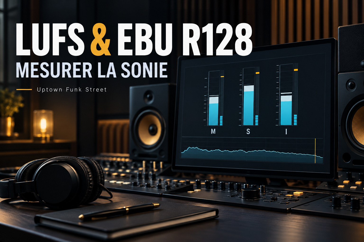 Comprendre les LUFS et EBU R128 avec Uptown funk street