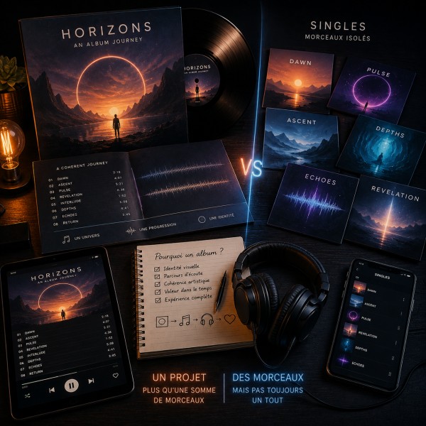 Pourquoi publier un album plutôt qu’une succession de singles ?