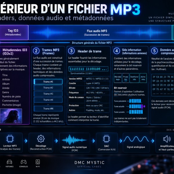 Que contient réellement un fichier MP3 ?
