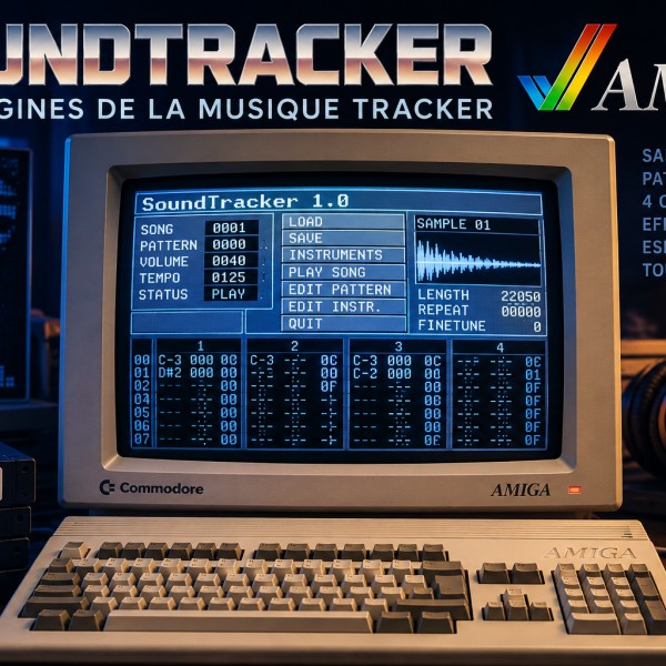 Soundtracker et le MOD : aux origines de la musique tracker