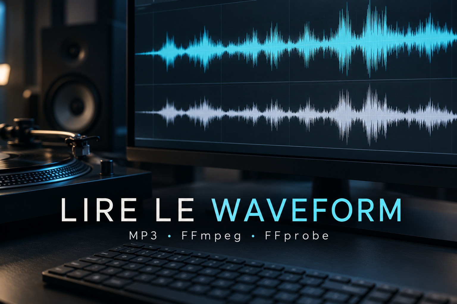 Lire le waveform d’un MP3 : méthode, mesures et exemple avec FFmpeg