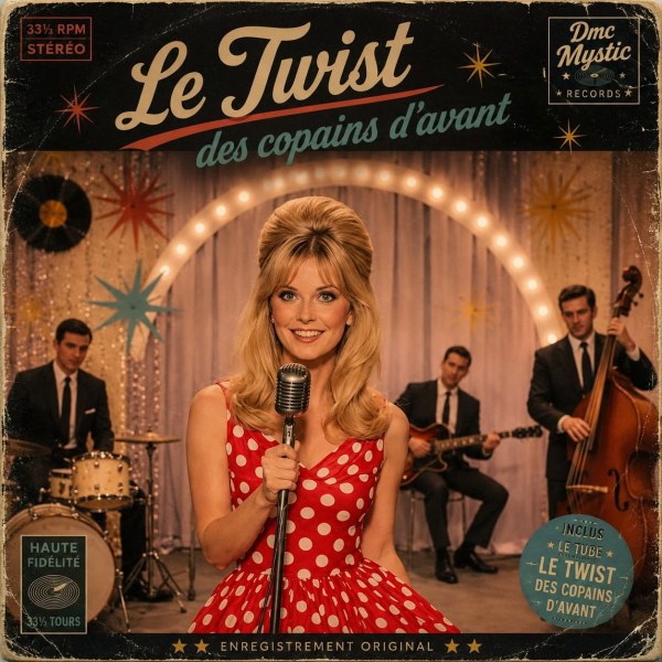Pochette de l’album Le Twist des copains d'avant